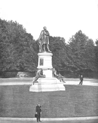 Statua di Garfield, Washington DC, USA, c1900