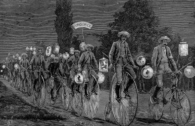 Raduno dei club ciclistici del Regno Unito al Castle Inn, Woodford, Essex