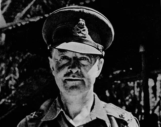 Generale Alexander, comandante delle forze britanniche in Nord Africa