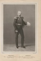Generale Ivan Savvich Gorgoli, capo della polizia di San Pietroburgo
