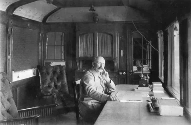 Generale Philippe Pétain, comandante della Seconda Armata Francese, Verdun, Francia