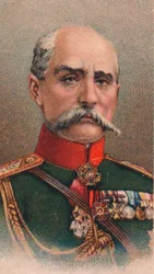 Generale Platon Lechitsky 1856-1921, comandante russo nella Prima Guerra Mondiale, 1917