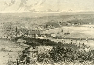 Veduta generale di Douglas, 1898