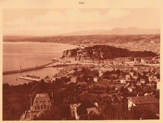 Vista generale di Nizza, 1930