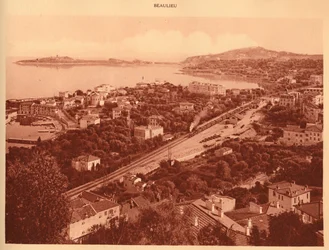 Vista generale e Cap Ferrat, Beaulieu, 1930