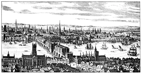 Veduta generale di Londra