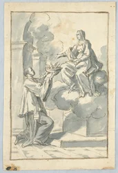 Sacerdote in Ginocchio, XVII-XIX secolo