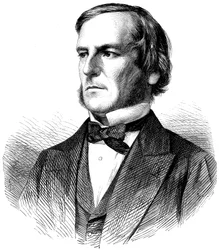 George Boole, matematico e logico inglese, 1865