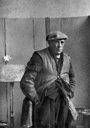 Georges Braque, artista francese, 1934