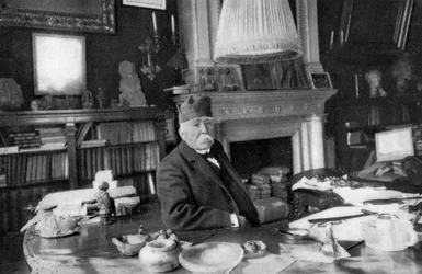 Georges Clemenceau, statista francese, 1925