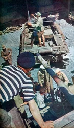 Armi e munizioni tedesche arrivano in Nord Africa, 1942