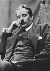 Giacomo Puccini 1858-1924, compositore italiano, 1910