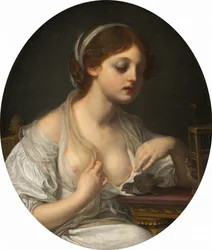 Ragazza con uccelli