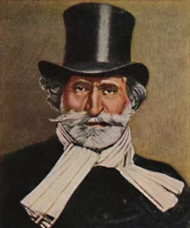 Giuseppe Verdi 1813-1901 - Dipinto di Michel, 1934