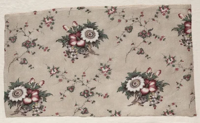 Frammento di chintz smaltato