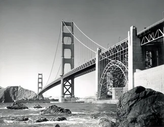 Ponte Golden Gate 1950, California