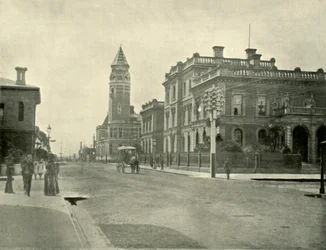 Uffici governativi, Launceston, 1901