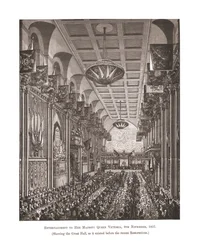 Grande Sala Guildhall, 1837, 1886