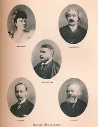 Grandi musicisti - Tavola XIV