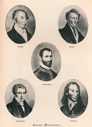 Grandi musicisti - Tavola XV., 1895