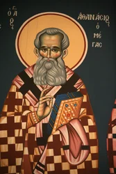 Icona ortodossa greca raffigurante Sant