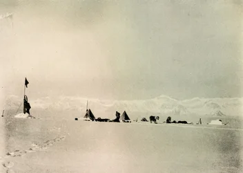 Deposito Grisi, latitudine 82° 45 sud, c. 1908, 1909