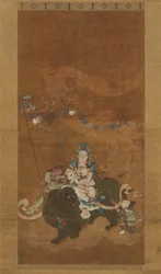 Guanyin la portatrice di figli, fine XVI secolo