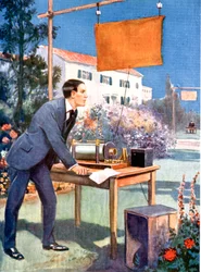 Guglielmo Marconi 1874-1937, fisico e pioniere della radio italiano