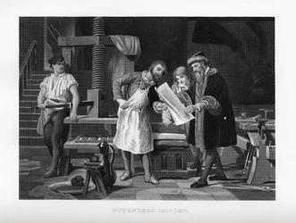 Gutenberg 1400-1468, 1882