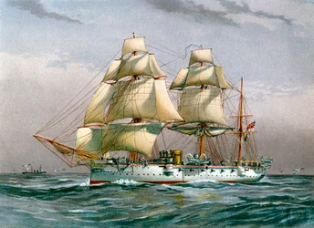 HMS Calliope, incrociatore di 3ª classe della Royal Navy, c1890-c1893