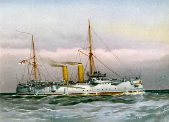 HMS Magicienne, incrociatore di 2ª classe della Royal Navy, c1890-c1893
