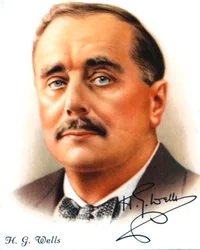 H. G. Wells, autore inglese e storico popolare, 1927