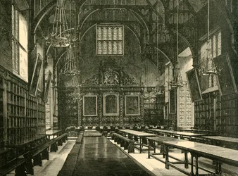 Sala del Trinity College, 1898
