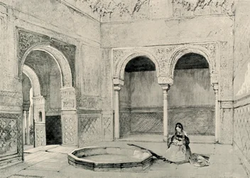 Sala degli Abencerrages, 19° secolo, 1907