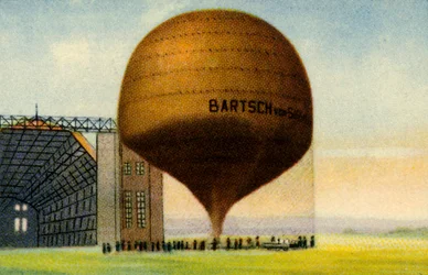 Pallone di ricerca altitudinale di Hans Bartsch von Sigsfeld, 1932