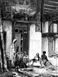 Harem in una dimora del califfo, 1880