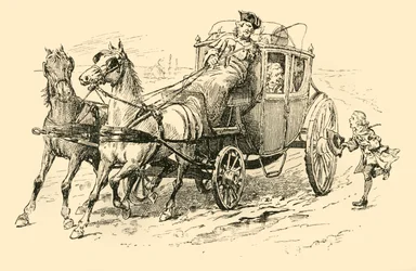 Chiamò il cocchiere per fermarsi, 1907