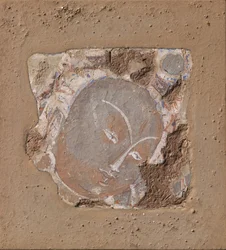 Testa di Bodhisattva, ca. VI-VII secolo