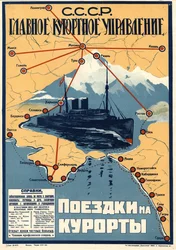 Stazioni termali sul Mar Nero, 1930