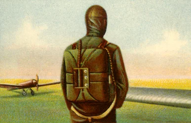 Paracadute Heinecke, c1918, 1932