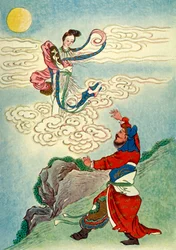 Heng O vola sulla luna