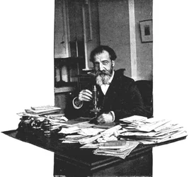 Henri Moissan, chimico francese, 1900