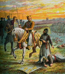 Enrico III e i baroni, c1850