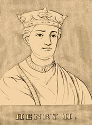 Enrico II, 1133-1189, 1830