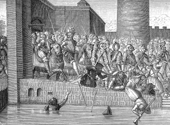 Enrico IV di Francia entra a Parigi, 22 marzo 1594