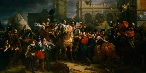Enrico IV di Francia entra a Parigi, 22 marzo 1594 XIX secolo