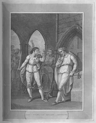 Enrico I, che Sequestra il Tesoro di Winchester, 1838