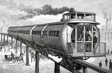 Il sistema monorotaia elevato di Henry Meiggs