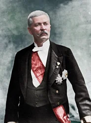 Henry Morton Stanley, giornalista ed esploratore gallese, fine XIX o inizio XX secolo