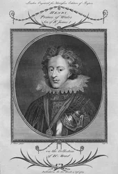 Enrico, Principe di Galles, figlio di Re Giacomo I, 1784